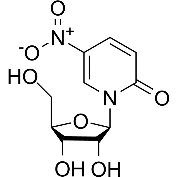 1-(β-D-Ribofuranosyl)-5-nitropyrine-2(1H)-one 59892-36-3